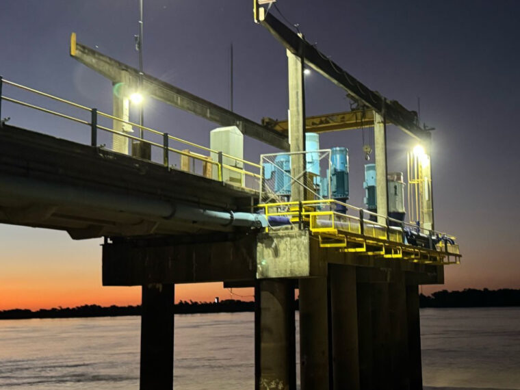 Falla eléctrica afectó la captación y producción de agua potable