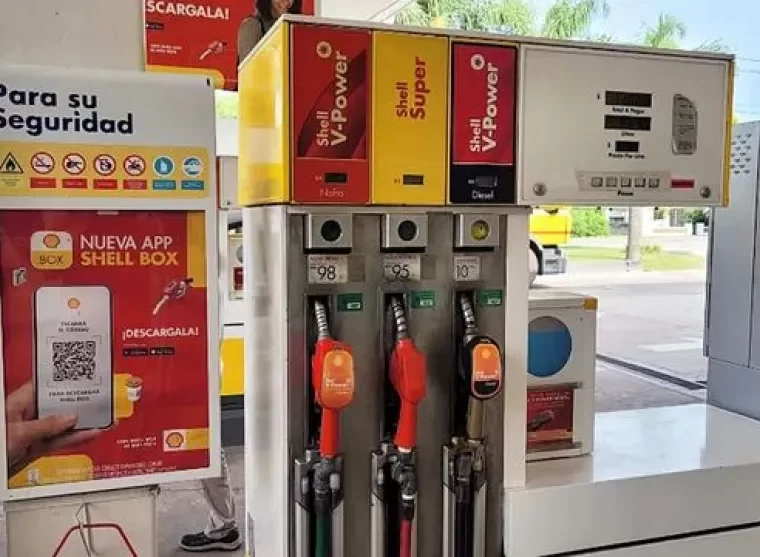 Shel aumentó el precio de combustibles por tercera vez en una semana
