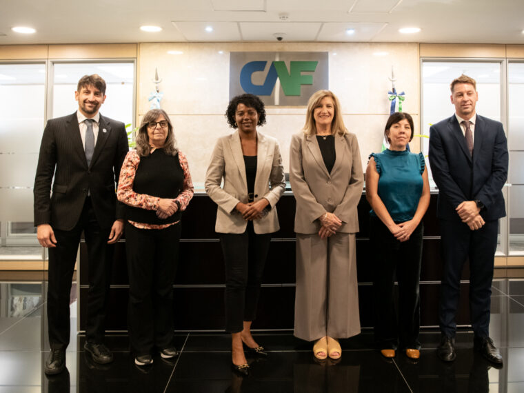 Rosario Romero presentó ante el Banco de Desarrollo de América Latina y el Caribe proyectos estratégicos para Paraná