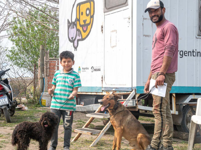 Realizarán una jornada de atención veterinaria por el Día del Animal en plaza Linares Cardozo