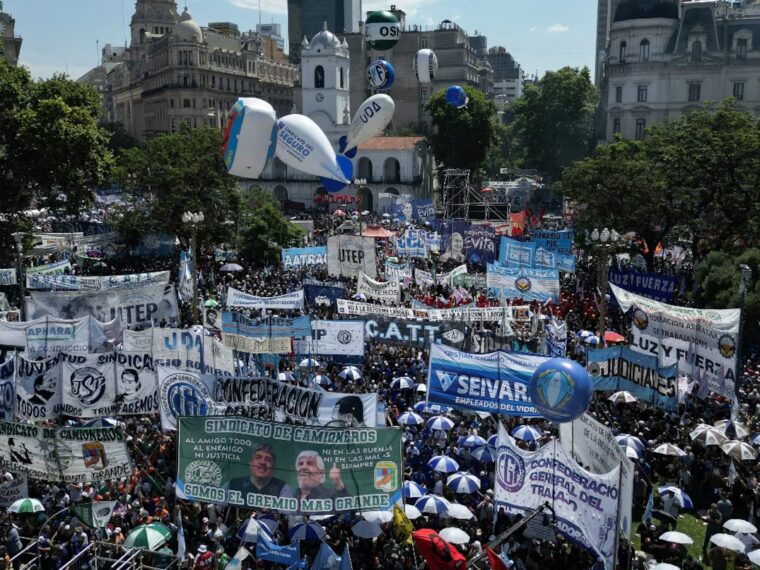 Con críticas al Gobierno por la reforma laboral, la CGT marcha a Plaza de Mayo por el Día del Trabajador