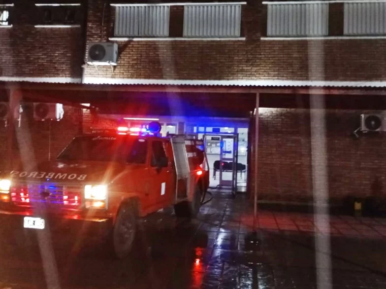 Un incendio afectó al hospital Masvernat durante la madrugada de este jueves