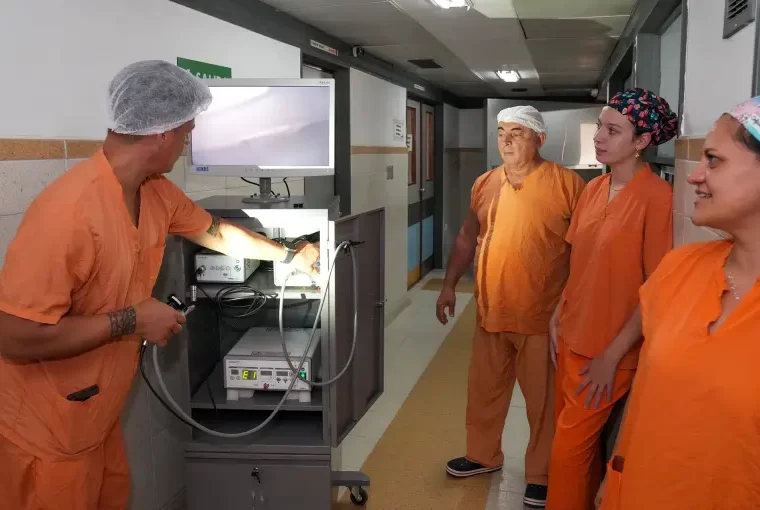 El Hospital San Roque sumó una torre de laparoscopía