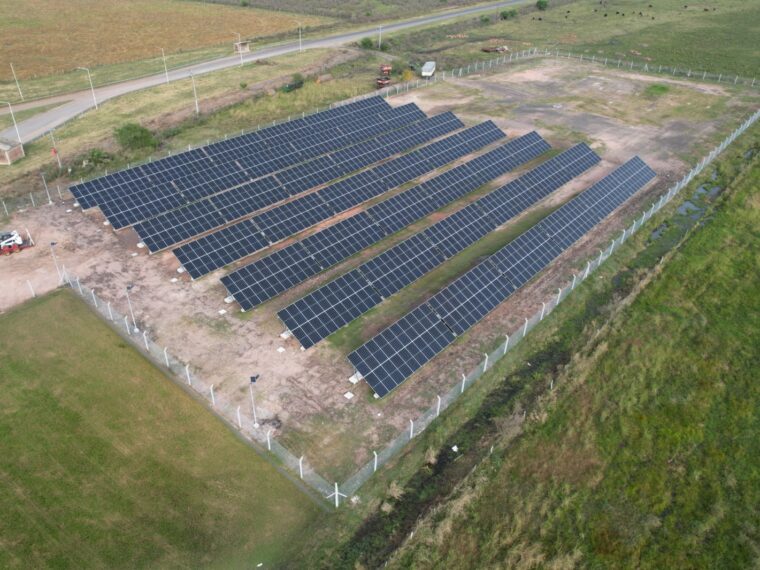 Etapa final: Enersa visitó su tercer y más grande Parque Fotovoltaico