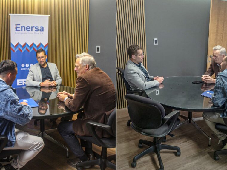 Enersa y el Municipio de Viale dialogaron sobre una agenda en común