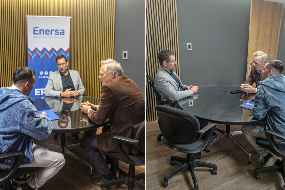 Enersa y el Municipio de Viale dialogaron sobre una agenda en común