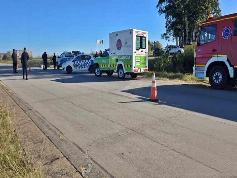 Un niño murió atropellado por un camión en plena Autovía 14