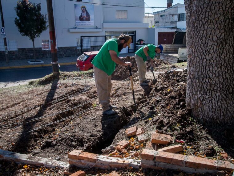 La Municipalidad recupera la Plaza Primera Junta