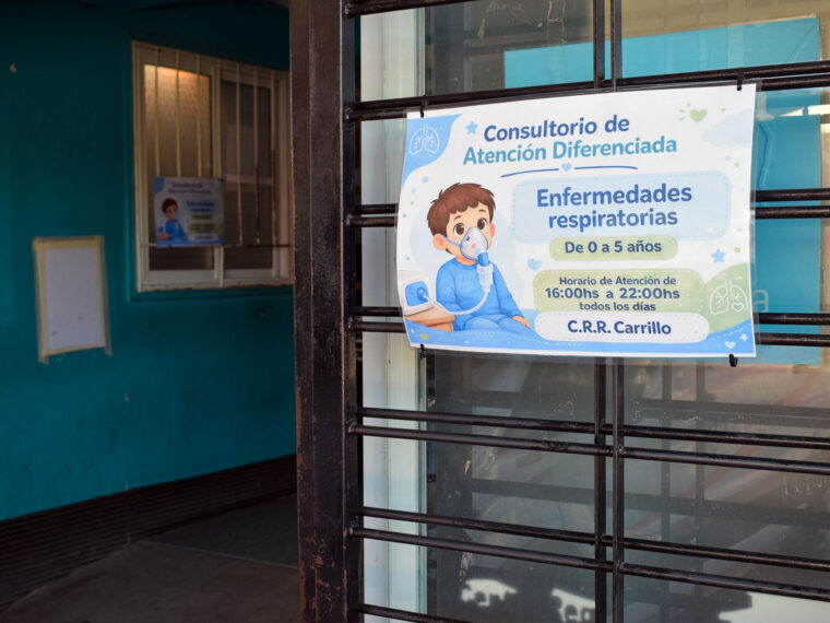 La provincia dispuso postas respiratorias para la atención diferenciada de pacientes pediátricos