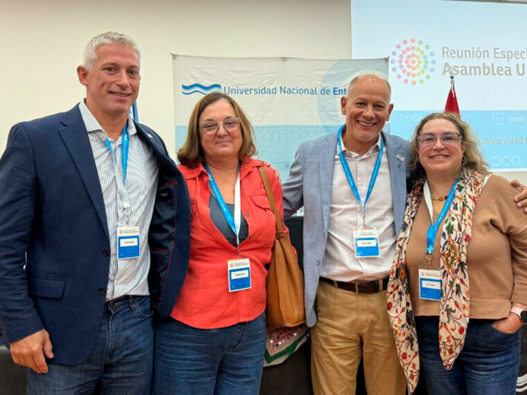 Arbelo asumió como rector de la UNER