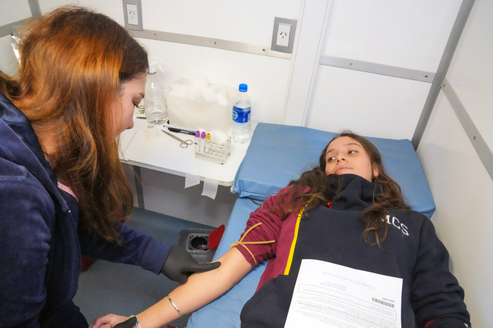 En el Día Mundial del Donante de Sangre se realizó una colecta externa en Paraná