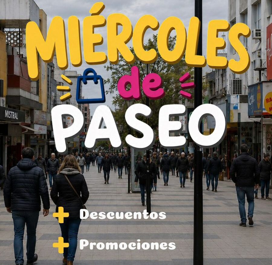 Lanzaron “Miércoles de Paseo” para impulsar las ventas y revitalizar el microcentro de Paraná