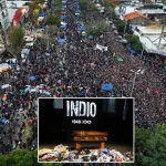 Más de un millón de personas despidieron al Indio Solari