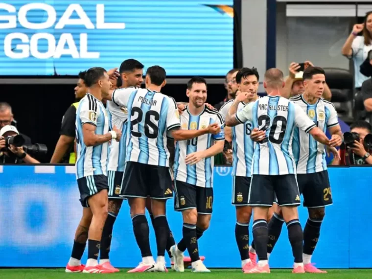 Argentina venció 2 a 0 a Austria con goles de Messi Argentina venció 2 a 0 a Austria con goles de Messi