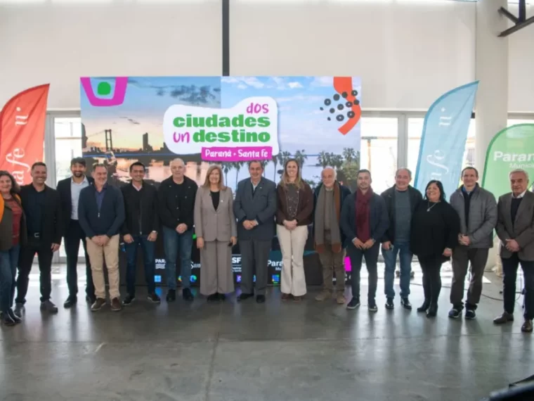 Dos ciudades un destino: Paraná y Santa Fe presentaron la agenda conjunta para el mes de julio