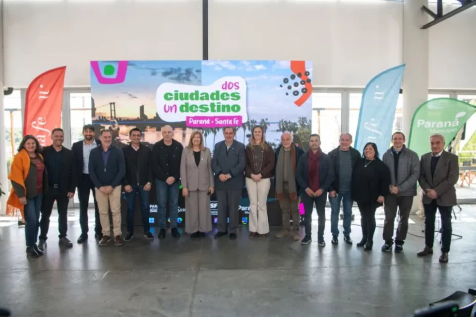 Dos ciudades un destino: Paraná y Santa Fe presentaron la agenda conjunta para el mes de julio