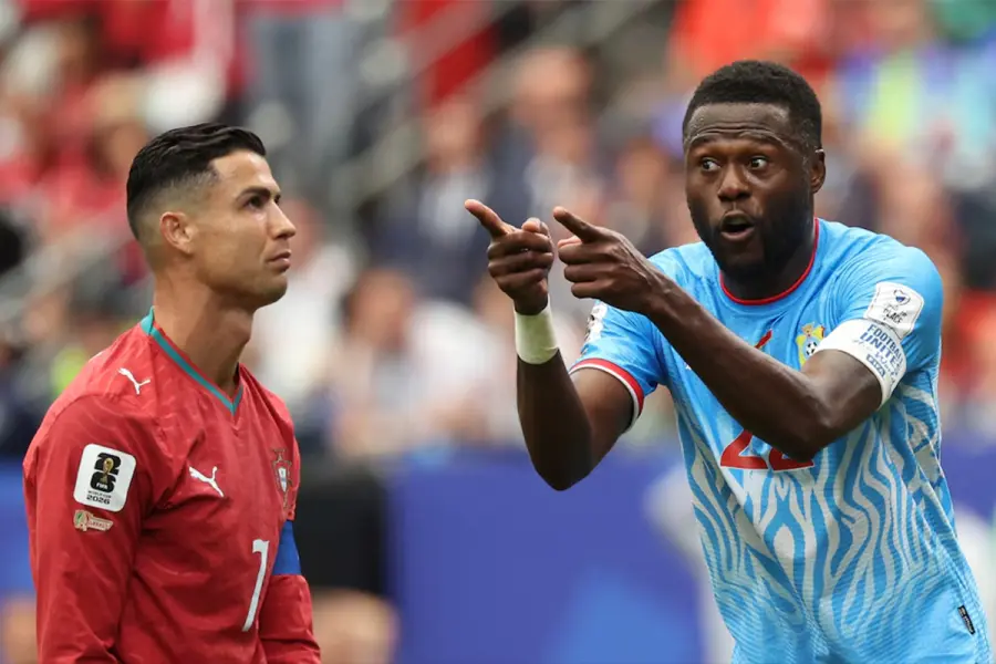 RD Congo complicó a Portugal: empataron 1 a 1 en el primer partido del grupo K
