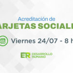 Se acreditan los fondos de las Tarjetas Sociales