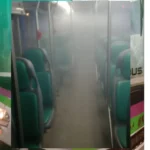 Ataque con explosivo a colectivo en Paraná