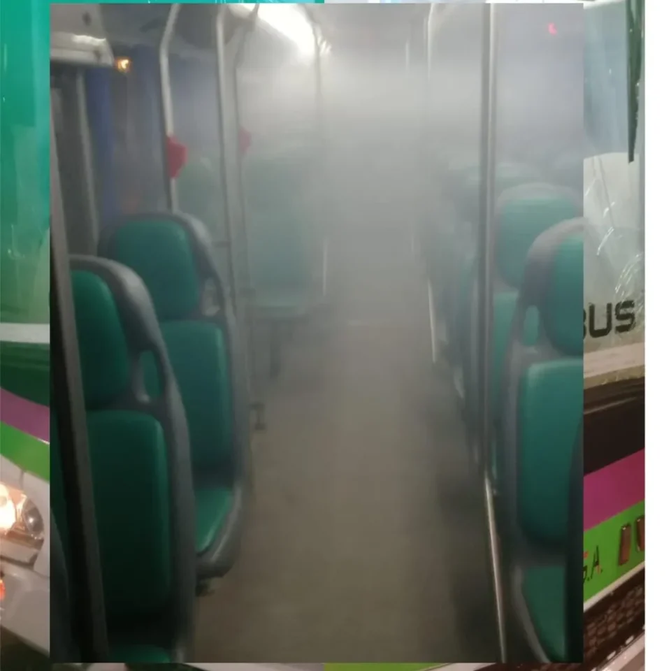 Ataque con explosivo a colectivo en Paraná