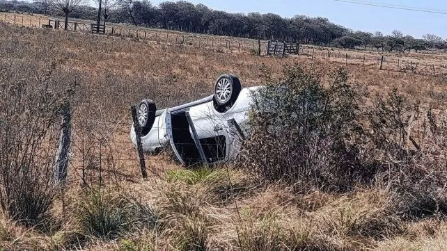 Ruta 18: cuatro cadetes de la Policía hospitalizados luego de un accidente Ruta 18: cuatro cadetes de la Policía hospitalizados luego de un accidente