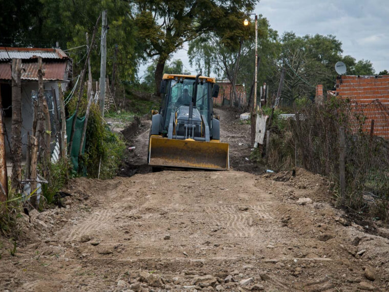 La segunda etapa de Calle a Calle se ejecuta en Bajada Grande La segunda etapa de Calle a Calle se ejecuta en Bajada Grande
