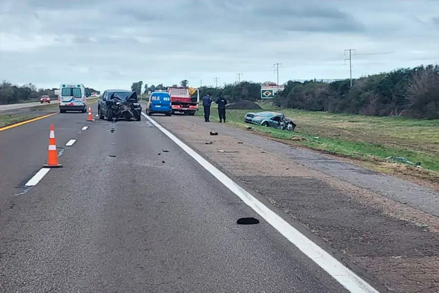 Fatal accidente en Ruta 14