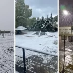 El frío antártico se expande por el país