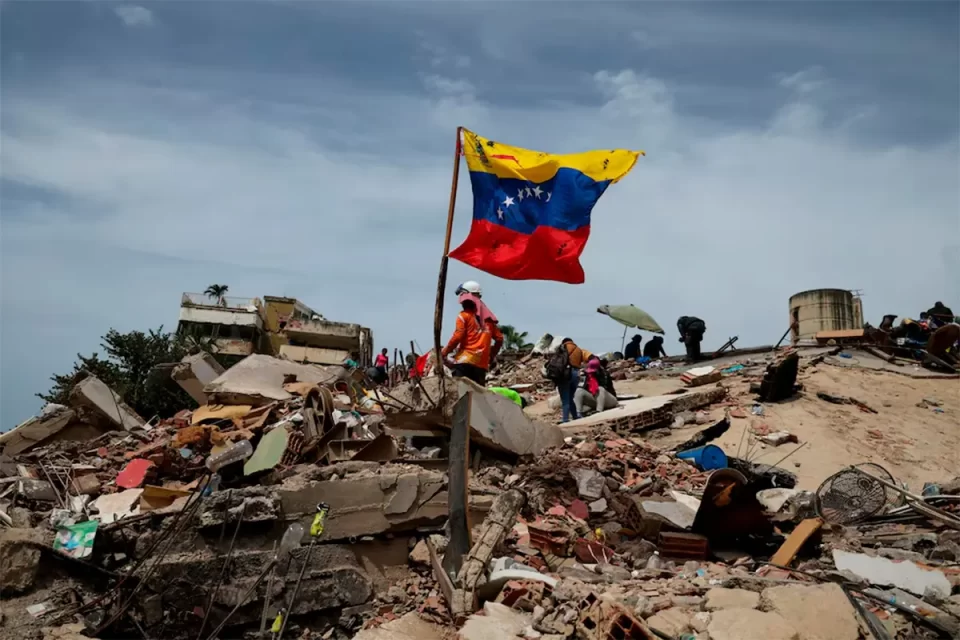 Ascendió a 3.342 la cifra de muertos por los terremotos en Venezuela y persiste la emergencia