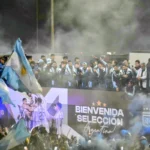 Los jugadores de la Selección argentina volvieron al país