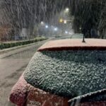 El ingreso de la ola polar provocó nevadas en distintos puntos del país