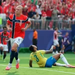 Noruega venció a Brasil y jugará los cuartos de final del Mundial