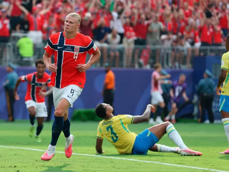 Noruega venció a Brasil y jugará los cuartos de final del Mundial Noruega venció a Brasil y jugará los cuartos de final del Mundial