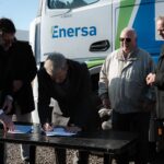 Frigerio firmó en Viale el acta inicio para la repotenciación eléctrica de la región