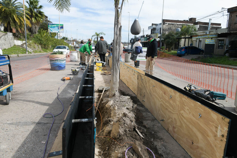Puesta en valor del acceso de calle Antonio Crespo