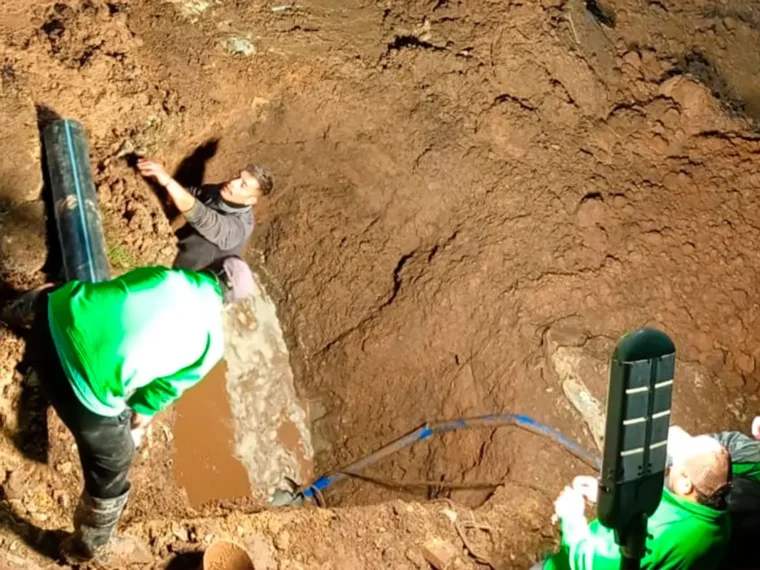Se normaliza el servicio de agua en el Este de Paraná Se normaliza el servicio de agua en el Este de Paraná