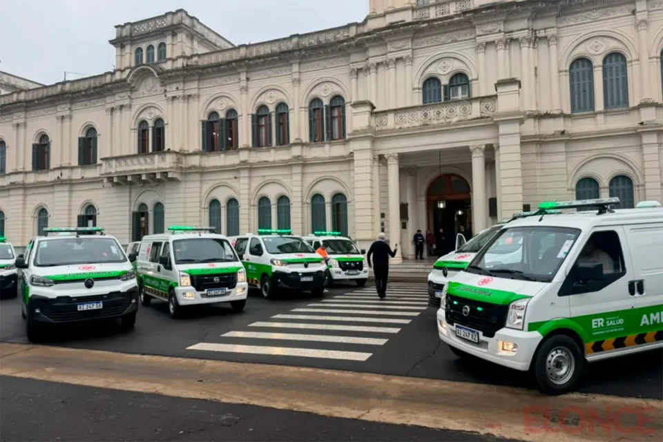 Entre Ríos incorporó ambulancias y motos al sistema de salud