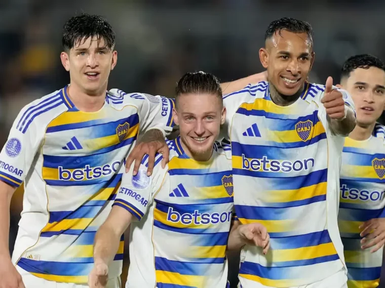 Boca Juniors goleó a Recoleta y se metió en cuartos de final de la Sudamericana