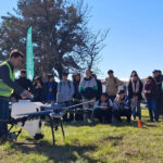 Capacitaron a estudiantes en aplicación y manejo de drones para el sector agropecuario
