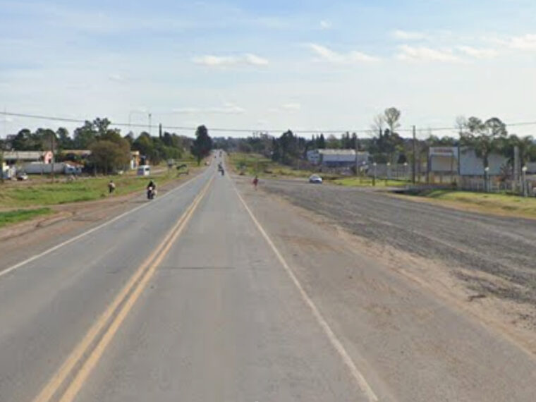 Chocó y abandonó a un motociclista en Colonia Avellaneda