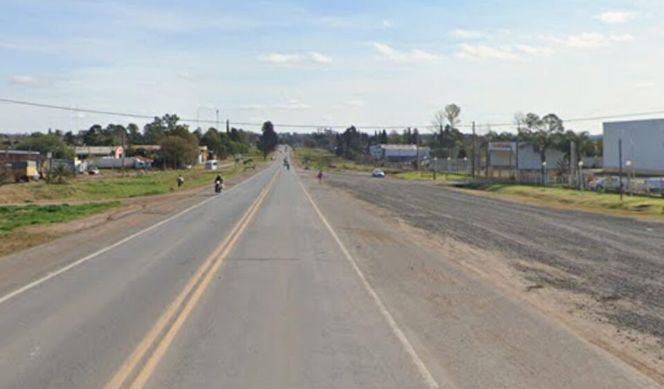Chocó y abandonó a un motociclista en Colonia Avellaneda