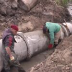 Mejoran desagües en Bajada Grande para reducir anegamientos