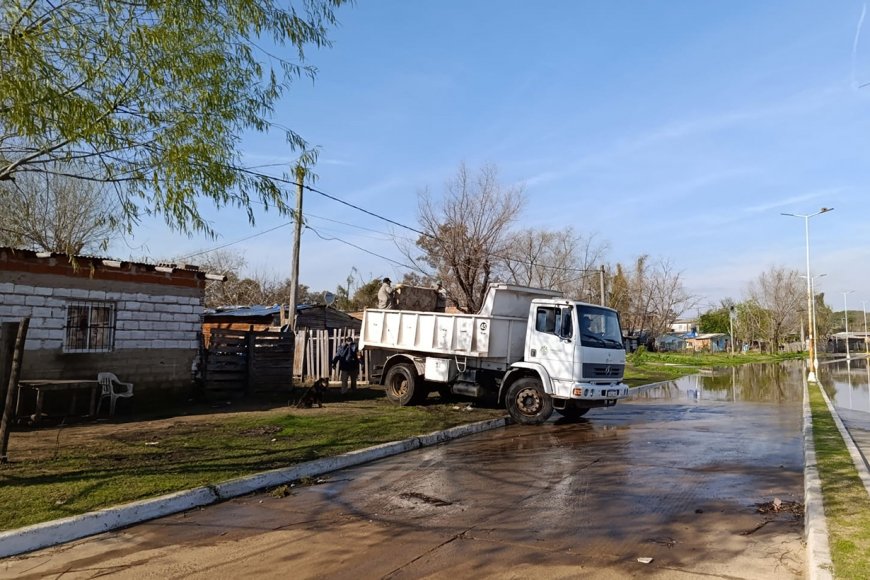 Evacuaron preventivamente a seis familias en Concordia