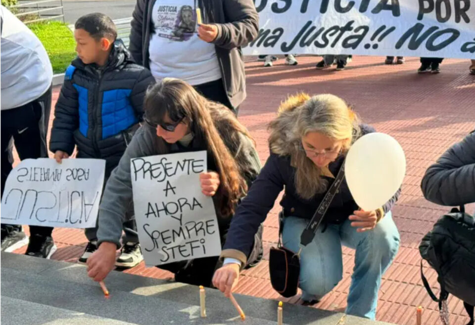 La familia de Stefanía Sosa se movilizó a tribunales y pidió justicia: «no al juicio abreviado»