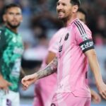 Messi apareció de sorpresa tras despedir a su papá y jugó para Inter Miami