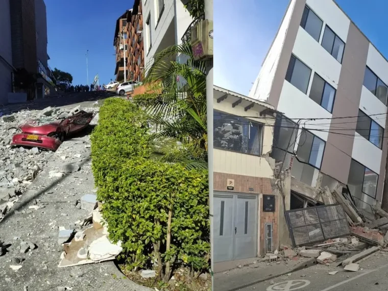 Terremoto en Colombia: ascienden a 181 los fallecidos y buscan a miles de sobrevivientes entre los escombros Terremoto en Colombia: ascienden a 181 los fallecidos y buscan a miles de sobrevivientes entre los escombros