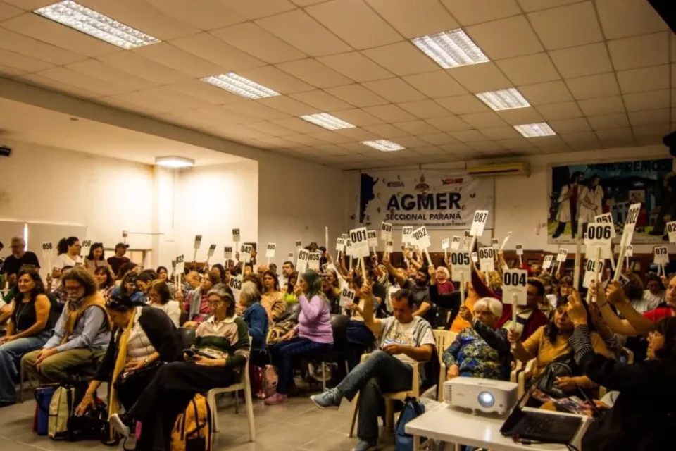 El Congreso de Agmer rechazó la oferta salarial del Gobierno