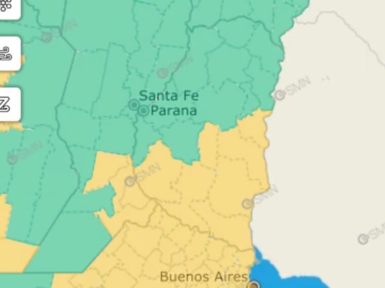 Alertas por lluvias y tormentas para este jueves Alertas por lluvias y tormentas para este jueves