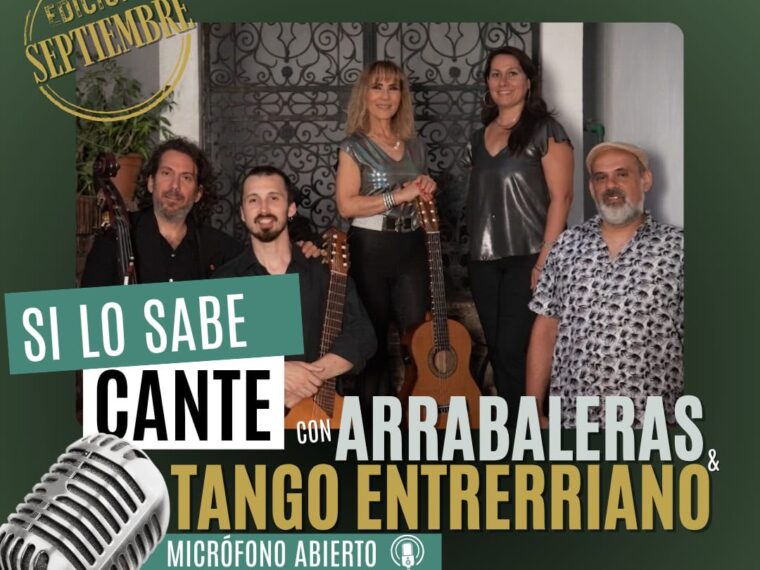 “SI LO SABE, CANTE TANGO" este viernes en Cantina Ferrero