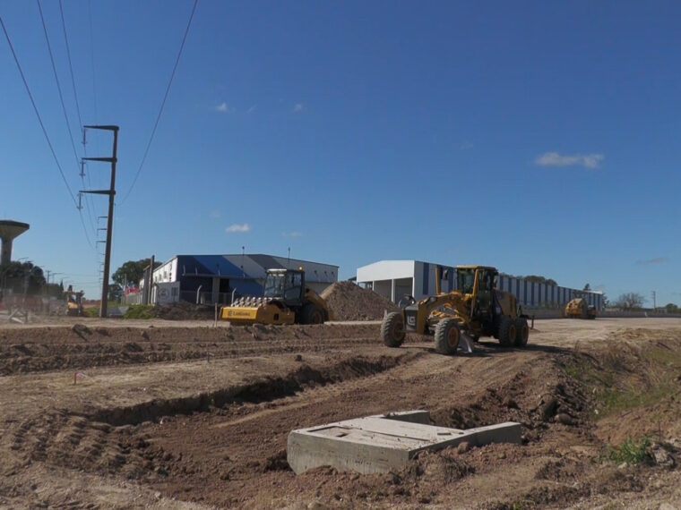 Avanza la obra de la nueva avenida urbana Avanza la obra de la nueva avenida urbana